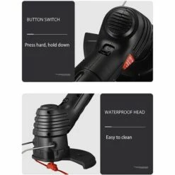 NAXUNNN Tondeuse à Gazon électrique Sans Fil Avec Batterie - Portable Et Extensible - Sans Fil - Pour Terrasse, Jardin -France Tondeuse Soldes Boutique 59081862 5