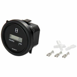 GUAZHUNIFR GU.B/bon Compteur Horaire Rond LCD Compteur Horaire Quartz AC86-230V Pour Chariot Fourche Chariot De Golf Bateau Tracteur Générateur Moteur Tondeuse -France Tondeuse Soldes Boutique 59152827 5