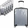 HEGUYEY Housse De Protection Pour Bagages,22 Pouces Housse Protection De Valise,Transparent PVC Couvertures De Valise Imperméable De Voyage Housse De Protection De Valise -France Tondeuse Soldes Boutique 59603787 1