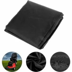 DENUOTOP Housse De Protection Pour Tondeuse Housse De Tondeuse à Gazon,Housse De Tondeuse 190T Avec Cordon De Serrage Et Sac De Rangement Pour Extérieur/intérieur,étanche, Anti-poussière,Anti-UV,187.96*99* 63.5 Cm -France Tondeuse Soldes Boutique 60006559 4