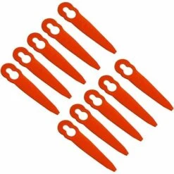 STARLIGHT 10 Lames De Rechange En Plastique Pour Tondeuse Stihl PolyCut 2-2 FSA 45, Rouge,STAR.L -France Tondeuse Soldes Boutique 60066860 3