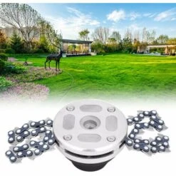 LIFCAUSAL 65Mn Durable Tondeuse Tête Bobine Jardin Tondeuse À Gazon Débroussailleuse Jardin Herbe Chaîne Tondeuse Pour Tondeuse À Gazon -France Tondeuse Soldes Boutique 60093526 4