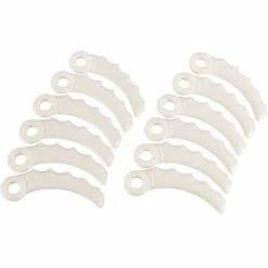 MAKITA Lot De 12 Couteaux Courbés Synthétiques Pour DUR - 198426-9