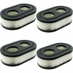 ENLENK 4 Piece Lawn Mower Filter Replace - Filtre à Air Pour Tondeuse à Gazon, Filtre à Air Pour Moteur De Remplacement, Moteur De Tondeuse à Gazon Remplace 798452 593260 5432K