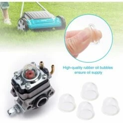 OUSUDELA 5 Ensembles Universel Filtre à Essence Kit, Tube D'étanchéité, Durites D'essence De Tondeuses Avec Poire D Amorçage, Pour Coupe-Herbe, Débroussailleuse, Tronconneuse Taille-Haie 10 OUSUDELA 5 Ensembles Universel Filtre à Essence Kit, Tube D'étanchéité, Durites D'essence De Tondeuses Avec Poire D Amorçage, Pour Coupe-Herbe, Débroussailleuse, Tronconneuse Taille-Haie -France Tondeuse Soldes Boutique 60280035 4