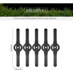 HANBING Accessoires De Tondeuse à Gazon, Plastique, Jardin, Tonte, Pelouse, Tonte, Lames (noir 5pcs) 10 HANBING Accessoires De Tondeuse à Gazon, Plastique, Jardin, Tonte, Pelouse, Tonte, Lames (noir 5pcs) -France Tondeuse Soldes Boutique 60607718 4