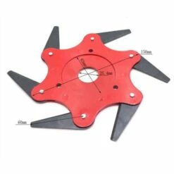 Cisea Tête De Coupe Extérieure Lame De Débroussailleuse Accessoires De Tête De Tondeuse à Gazon 6 Remplacement De La Tondeuse De Rasoir En Acier Avec Affûteuse De Lame （Kits D'adaptateur Non Inclus） -France Tondeuse Soldes Boutique 60689662 4