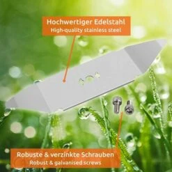 BENOBBY KIDS 1x Lame De Rechange En Acier Inoxydable Compatible Avec Les Modèles Robomow RX -France Tondeuse Soldes Boutique 60720401 5