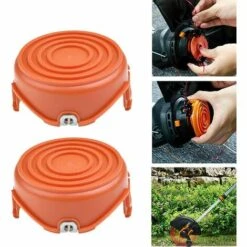BENOBBY KIDS Bobine Pour Toutes Les Tondeuses à Gazon Compatibles Avec Worx WG154 WG163 WG180 WG175 WG155 WG151 WG160 Pièces De Rechange Pour Tondeuse à Gazon Avec 2 Capuchons -France Tondeuse Soldes Boutique 60720433 3