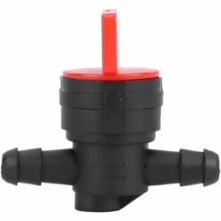 BENOBBY KIDS 2 Pièces Micro Système D'irrigation Goutte à Goutte Vanne D'arrêt Raccords De Robinet 1/4" OD Raccords De Tuyau Plastique Gaz Carburant Outils De Coupure Accessoires Durables Pour Tondeuses à Gazon