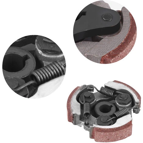 YD Tampon D'embrayage De Moto Avec 3 Ressorts Pour 2 Temps 47cc 49cc Mini Pocket Dirt Bike ATV Scooter 4 YD Tampon D'embrayage De Moto Avec 3 Ressorts Pour 2 Temps 47cc 49cc Mini Pocket Dirt Bike ATV Scooter – Image 2