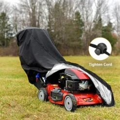 JOORRT Housse Pour Tondeuse à Gazon, étanche, Anti-poussière Et Anti-UV, En 190T, Avec Cordon De Serrage Et Sac De Rangement Pour Extérieur/intérieur - 188 X 99 X 63,5 Cm 11 JOORRT Housse Pour Tondeuse à Gazon, étanche, Anti-poussière Et Anti-UV, En 190T, Avec Cordon De Serrage Et Sac De Rangement Pour Extérieur/intérieur - 188 X 99 X 63,5 Cm -France Tondeuse Soldes Boutique 61236001 5