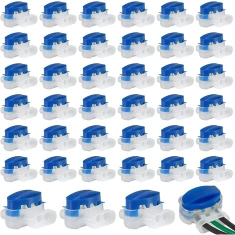 PESCE Connecteurs De Câble Remplis Des Résines, 40 Pièces Connecteurs De Câble Robot Tondeuse Remplis Étanche 3 Trous Fils Électrique Sertis Gel Résine Pour Tondeuses à Gazon Robotiques Automower. 3 PESCE Connecteurs De Câble Remplis Des Résines, 40 Pièces Connecteurs De Câble Robot Tondeuse Remplis Étanche 3 Trous Fils Électrique Sertis Gel Résine Pour Tondeuses à Gazon Robotiques Automower.
