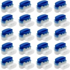 PESCE 20 Pièces Connecteurs De Câble Connecteurs 314 Connecteurs De Câble Remplis De Gel Résines Terminal Blocks Connecteur Étanche Raccords De Câbles Pour Jardin Extérieur Robot Voiture Mower