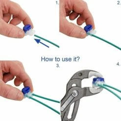 PESCE 30Pcs Connecteurs De Câble Jardin Robot Tondeuse Automower Original Remplis Résines 314 Résiste à L’eau Intempéries Connectors Kit Réparation Pour Câbles Avec 10 Bornes Dérivation -France Tondeuse Soldes Boutique 61284331 3
