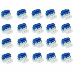 PESCE Connecteurs De Câble Pour Jardin Robot Tondeuse Automower- Etenche (20PC)