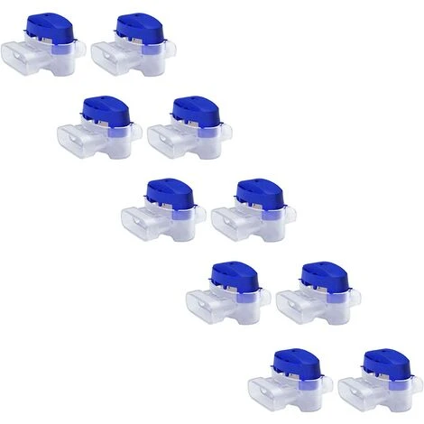 PESCE Set De Connecteurs De Câbles Pour Robot Tondeuse - 50 Raccords Remplis De Gel Pour Étendre Ou Réparer Fil Electrique Bas Voltage Tondeuse Automatique - Étanches, Sûrs, Dénudage Inutile 3 PESCE Set De Connecteurs De Câbles Pour Robot Tondeuse - 50 Raccords Remplis De Gel Pour Étendre Ou Réparer Fil Electrique Bas Voltage Tondeuse Automatique - Étanches, Sûrs, Dénudage Inutile