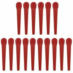 DONTODENT Lame De Rechange Pour Tondeuse à Gazon En Plastique 100 Pièces