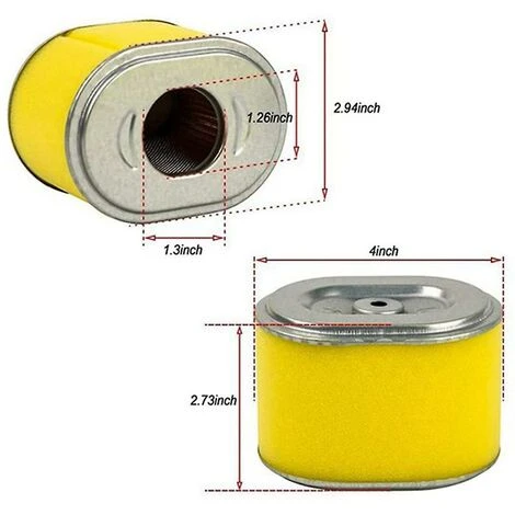 DONTODENT 2 Pièces 17210-ze1-505 Filtre à Air, Remplacer Pour Honda Gx160 Gx200 5 DONTODENT 2 Pièces 17210-ze1-505 Filtre à Air, Remplacer Pour Honda Gx160 Gx200 – Image 3