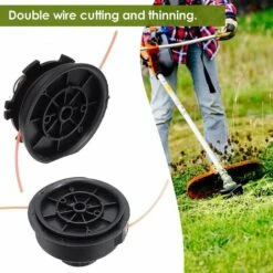 EINEMGELD 2 Lignes Tondeuse Fendue Universelle Tondeuse De Coupe Tondeuse Pour Ryobi Expand-It Noir -France Tondeuse Soldes Boutique 61325235 4