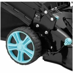 HILLVERT Tondeuse À Gazon Thermique Largeur / Hauteur Coupe 45,7 Cm / 25-75 Mm 3,3 KW - Noir, Rouge Vin -France Tondeuse Soldes Boutique 61329702 4