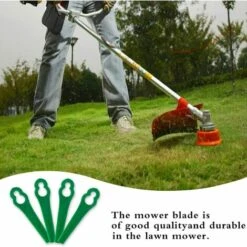MINKUROW 100 Pièces Lames De Rechange BBC En Plastique, Lames De Coupe Pour Tondeuse à Gazon Et Jardin (vert) 10 MINKUROW 100 Pièces Lames De Rechange BBC En Plastique, Lames De Coupe Pour Tondeuse à Gazon Et Jardin (vert) -France Tondeuse Soldes Boutique 61362978 4