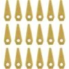 DENUOTOP 18pcs Lames De Rechange Pour Bosch Titane Accessoires Pour Tondeuses Robot, Lame De Rechange Pour Robot Tondeuse Lame Compatible Avec Bosch Tondeuse -France Tondeuse Soldes Boutique 63473608 1