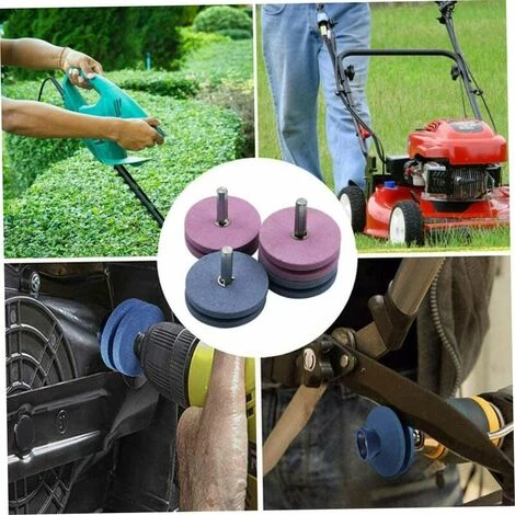 SINCèREETALI Conditionneur De Pelouse Double Double Tondeuse à Gazon Aff?teur équilibreur Aiguille équilibreur Pour Perceuses électriques Paquet De 3 Rose, Accessoires De Tondeuse à Gazon, 4 SINCèREETALI Conditionneur De Pelouse Double Double Tondeuse à Gazon Aff?teur équilibreur Aiguille équilibreur Pour Perceuses électriques Paquet De 3 Rose, Accessoires De Tondeuse à Gazon, – Image 2