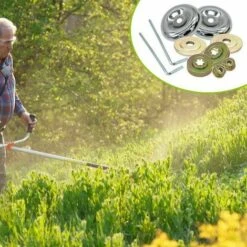 CLEGGFR Debroussailleuse Universelle Kit De Fixation D'écrou Accessoires De Débroussailleuse Pièces De Tondeuse Gazon Accessoire De Rechange 10 Pièces -France Tondeuse Soldes Boutique 63823360 3