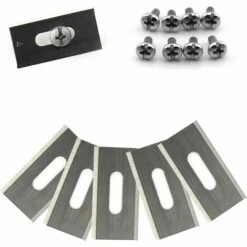 ARC-EN-CIéL Lot De 30 Lames De Gazon Pour Husqvarna Avec Double Lame Aiguisée En Acier Inoxydable 36.5*18.5*0.65mm,Arcenciél 9 ARC-EN-CIéL Lot De 30 Lames De Gazon Pour Husqvarna Avec Double Lame Aiguisée En Acier Inoxydable 36.5*18.5*0.65mm,Arcenciél -France Tondeuse Soldes Boutique 64127388 3