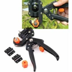 PESCE Outils De Jardinage Tondeuse à Greffage Coupe-semis Outils De Jardinage Avec 2 Lames