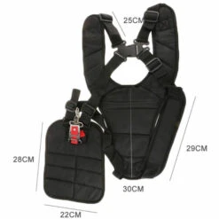 BF Sangles De Tondeuse à Gazon Bretelles Doubles Bretelles Simples Bretelles Doubles Pour Tondeuse à Gazon (noir) -France Tondeuse Soldes Boutique 64387142 4