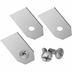 DONTODENT 45 Lames De Couteau En Titane Pour Toutes Les Tondeuses Robotiques Husqvarn/Automower/Yardforce/Gardena (3 G-0,75 Mm) Avec 45 Vis, Remplacement -France Tondeuse Soldes Boutique 64404178 3