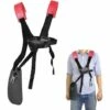 MEZHENG Tondeuse à Bandoulière-tondeuse à Harnais Double épaule Avec Ceinture De Nylon Durable Adjuestable Pour Débroussailleuse Ou Gardenning Pour STIHL FS, Taille-bordures Série Km (Rouge) -France Tondeuse Soldes Boutique 64491811 1