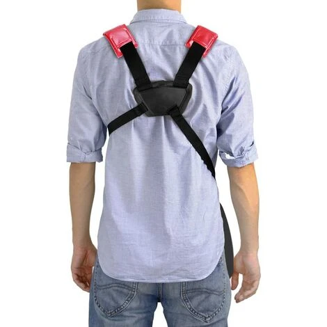 MEZHENG Tondeuse à Bandoulière-tondeuse à Harnais Double épaule Avec Ceinture De Nylon Durable Adjuestable Pour Débroussailleuse Ou Gardenning Pour STIHL FS, Taille-bordures Série Km (Rouge) 5 MEZHENG Tondeuse à Bandoulière-tondeuse à Harnais Double épaule Avec Ceinture De Nylon Durable Adjuestable Pour Débroussailleuse Ou Gardenning Pour STIHL FS, Taille-bordures Série Km (Rouge) – Image 3