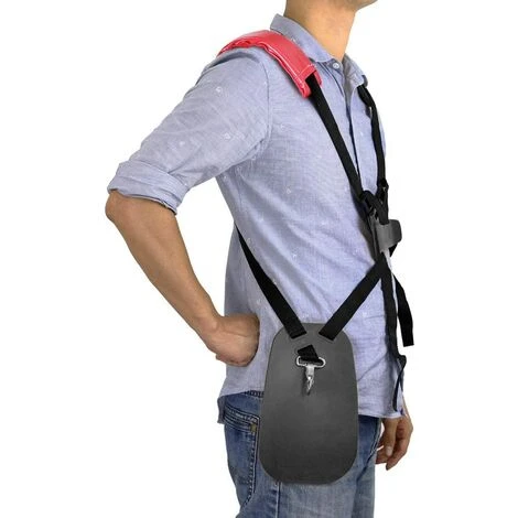 MEZHENG Tondeuse à Bandoulière-tondeuse à Harnais Double épaule Avec Ceinture De Nylon Durable Adjuestable Pour Débroussailleuse Ou Gardenning Pour STIHL FS, Taille-bordures Série Km (Rouge) 6 MEZHENG Tondeuse à Bandoulière-tondeuse à Harnais Double épaule Avec Ceinture De Nylon Durable Adjuestable Pour Débroussailleuse Ou Gardenning Pour STIHL FS, Taille-bordures Série Km (Rouge) – Image 4