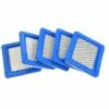 LIFCAUSAL Lot De 5 Filtres à Air 491588S De Rechange Pour Cartouche De Filtre à Air Plate OEM Briggs Stratton 491588 4915885, Filtre à Air Pour Tondeuse à Gazon -France Tondeuse Soldes Boutique 64556565 1