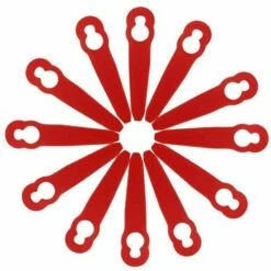 RHAFAYRE Jeu De Lames De Rechange, Lames De Rechange En Plastique Pour Couteau De Tondeuse à Gazon, Accessoires Pour Tondeuse à Gazon -France Tondeuse Soldes Boutique 64933369 2