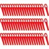 Lames En Plastique 100 Pcs Lames De Tondeuse Pour Jardin Pelouse Tondeuse Accessoires,Lames En Plastique De Rechange Pour Coupe-Bordures 56Vingt -France Tondeuse Soldes Boutique 64938930 1