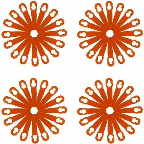 L'FLANEUR 120 Pièces Accessoires De Lames En Plastique De Remplacement Pour STIHL Polycut 2-2 FSA 45 Tondeuse à Gazon Coupe-herbe ANEUR 3 L'FLANEUR 120 Pièces Accessoires De Lames En Plastique De Remplacement Pour STIHL Polycut 2-2 FSA 45 Tondeuse à Gazon Coupe-herbe ANEUR