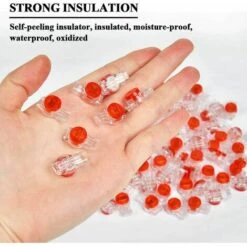 100pcs Scotchlok UY Connecteur Etanche,Connecteurs De CâBle Remplis Des RéSines Colliers De Connexion Pour Jardin & ExtéRieur La Tondeuse à Gazon Robotique S'arêern -France Tondeuse Soldes Boutique 65364732 3