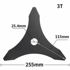 BDD Accessoires De Jardin Lame De Tondeuse à Gazon Lame De Scie Triangulaire (Noir) -France Tondeuse Soldes Boutique 65374154 4