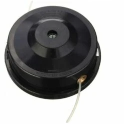 AOUGO Trimmer Head,Trimmer Head Replacement Mower Cutting Heads Parts Brush Cutter Accessories Black