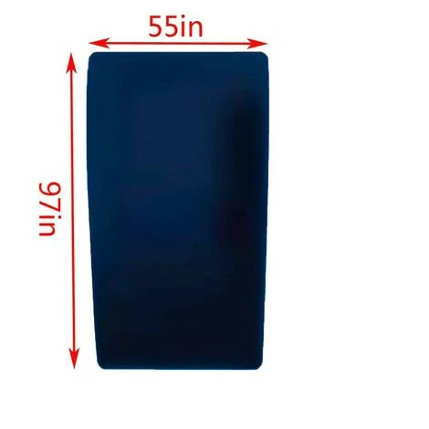 GALOZZOIT Sac à Feuilles Pour Tracteur à Gazon, Feuilles De Pelouse Sac De Collecte Des Déchets Sac De Rangement Pour Outils De Nettoyage De Jardin, Collecte Rapide Et Facile Des Feuilles 97 X 55 Pouces Bleu Royal 4 GALOZZOIT Sac à Feuilles Pour Tracteur à Gazon, Feuilles De Pelouse Sac De Collecte Des Déchets Sac De Rangement Pour Outils De Nettoyage De Jardin, Collecte Rapide Et Facile Des Feuilles 97 X 55 Pouces Bleu Royal – Image 2