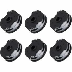 OSQI Lot De 6 Bobines De Rechange Pour Débroussailleuse Sans Fil Parkside PRTA 20-Li C3 IAN351753