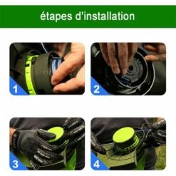 OSQI Lot De 6 Bobines De Rechange Pour Débroussailleuse Sans Fil Parkside PRTA 20-Li C3 IAN351753 -France Tondeuse Soldes Boutique 65500861 3