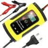 OSQI Chargeur De Batterie Intelligent Portable à écran LCD 6A/12V Avec Type De Réparation De Protections Multiples Pour Batterie De Moto De Voiture -France Tondeuse Soldes Boutique 65501466 1