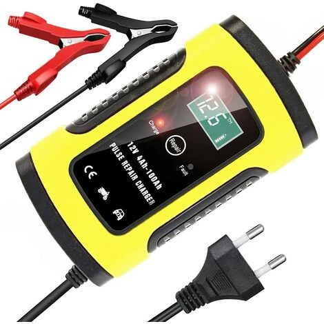 OSQI Chargeur De Batterie Intelligent Portable à écran LCD 6A/12V Avec Type De Réparation De Protections Multiples Pour Batterie De Moto De Voiture 3 OSQI Chargeur De Batterie Intelligent Portable à écran LCD 6A/12V Avec Type De Réparation De Protections Multiples Pour Batterie De Moto De Voiture