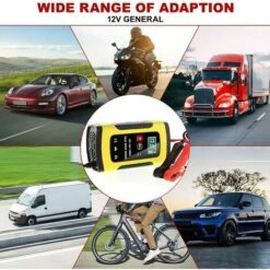 OSQI Chargeur De Batterie Intelligent Portable à écran LCD 6A/12V Avec Type De Réparation De Protections Multiples Pour Batterie De Moto De Voiture 11 OSQI Chargeur De Batterie Intelligent Portable à écran LCD 6A/12V Avec Type De Réparation De Protections Multiples Pour Batterie De Moto De Voiture -France Tondeuse Soldes Boutique 65501466 5