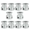 OSQI Lot De 10 Poulies Synchrones GT2 Avec 20 Dents D'imprimante 3D, Alésage 5 Mm, Largeur 6 Mm -France Tondeuse Soldes Boutique 65502099 1